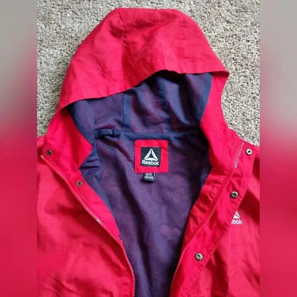 Reebok Lined Water Resistant hooded Jacket - Picture 8 of 13
